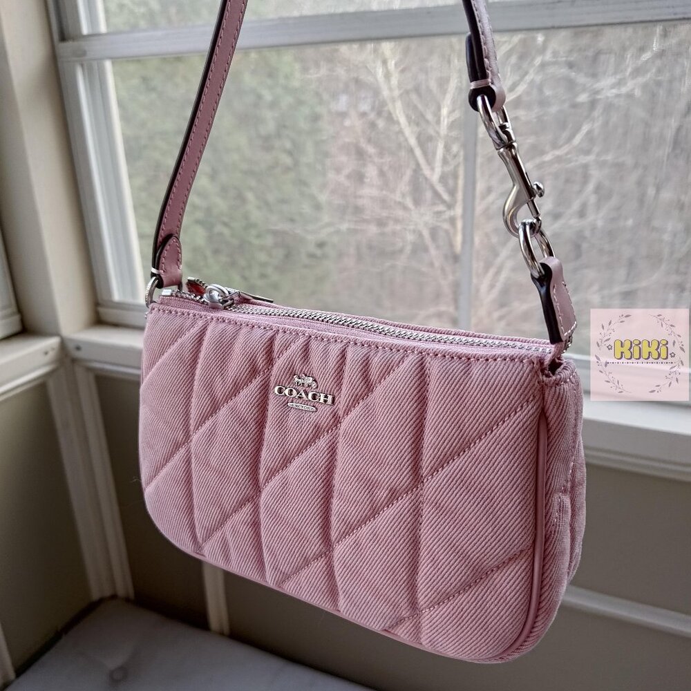 Coach Nolita 19 Denim Pink CBK58